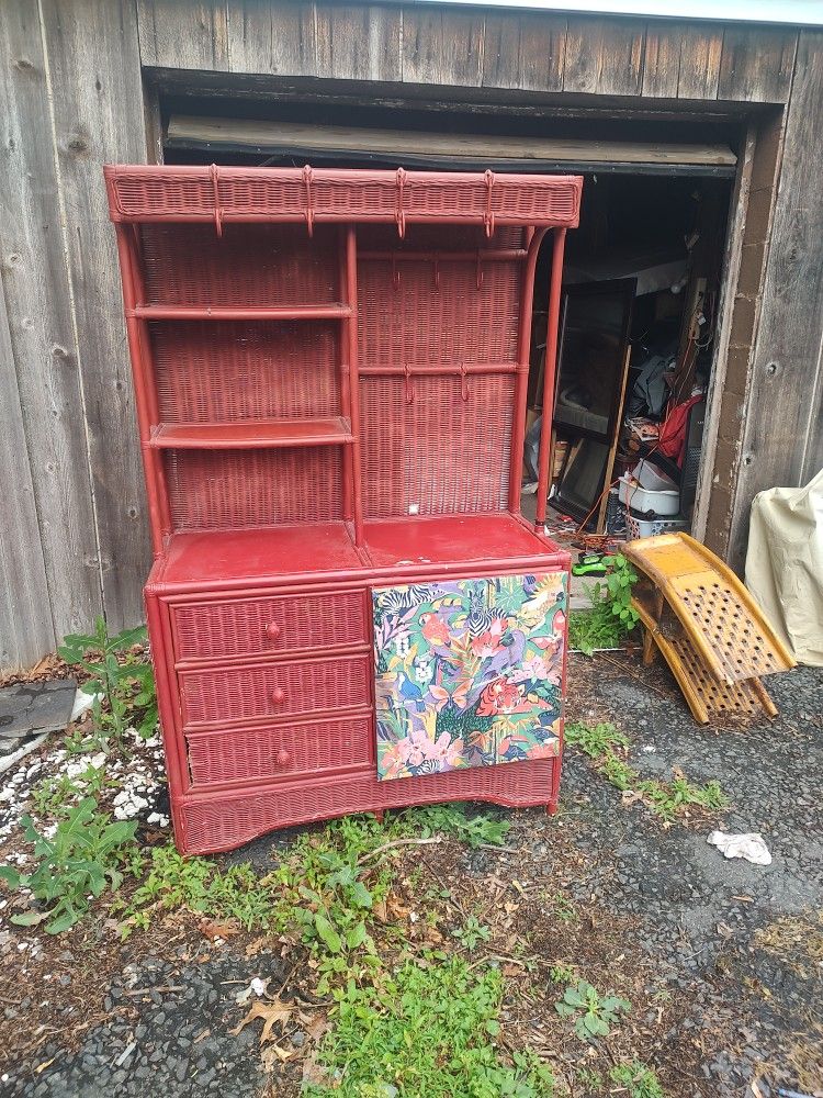 Wicker Hutch