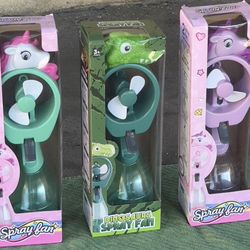 Three water 💦 Spray and Fan Set 