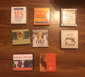 Audiobooks $5 each