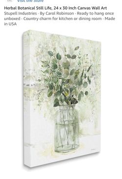 Canvas wall art