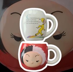 Cruella De Vil Tsum Tsum Mug And Dr. Seuss Mug