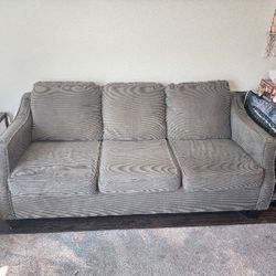 Corduroy Three Seater Couch