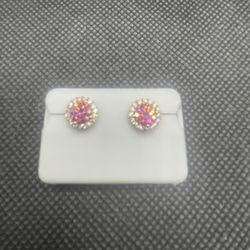 2.25 Ctw 10k Gold Earrings 