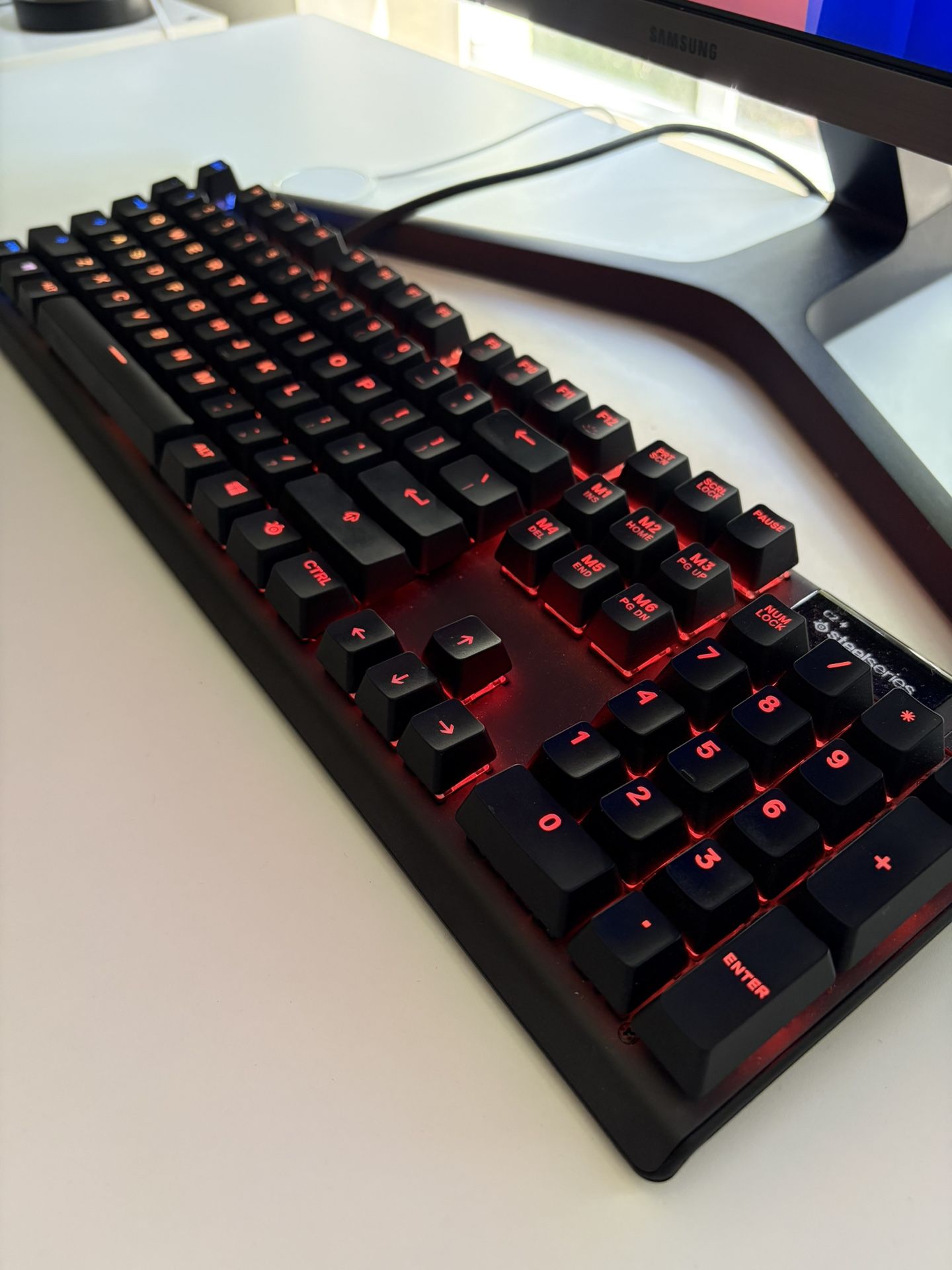 SteelSeries - Apex Pro - Full Size Wired RGB Color Keyboard