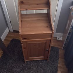 Wood Phone Table Stand