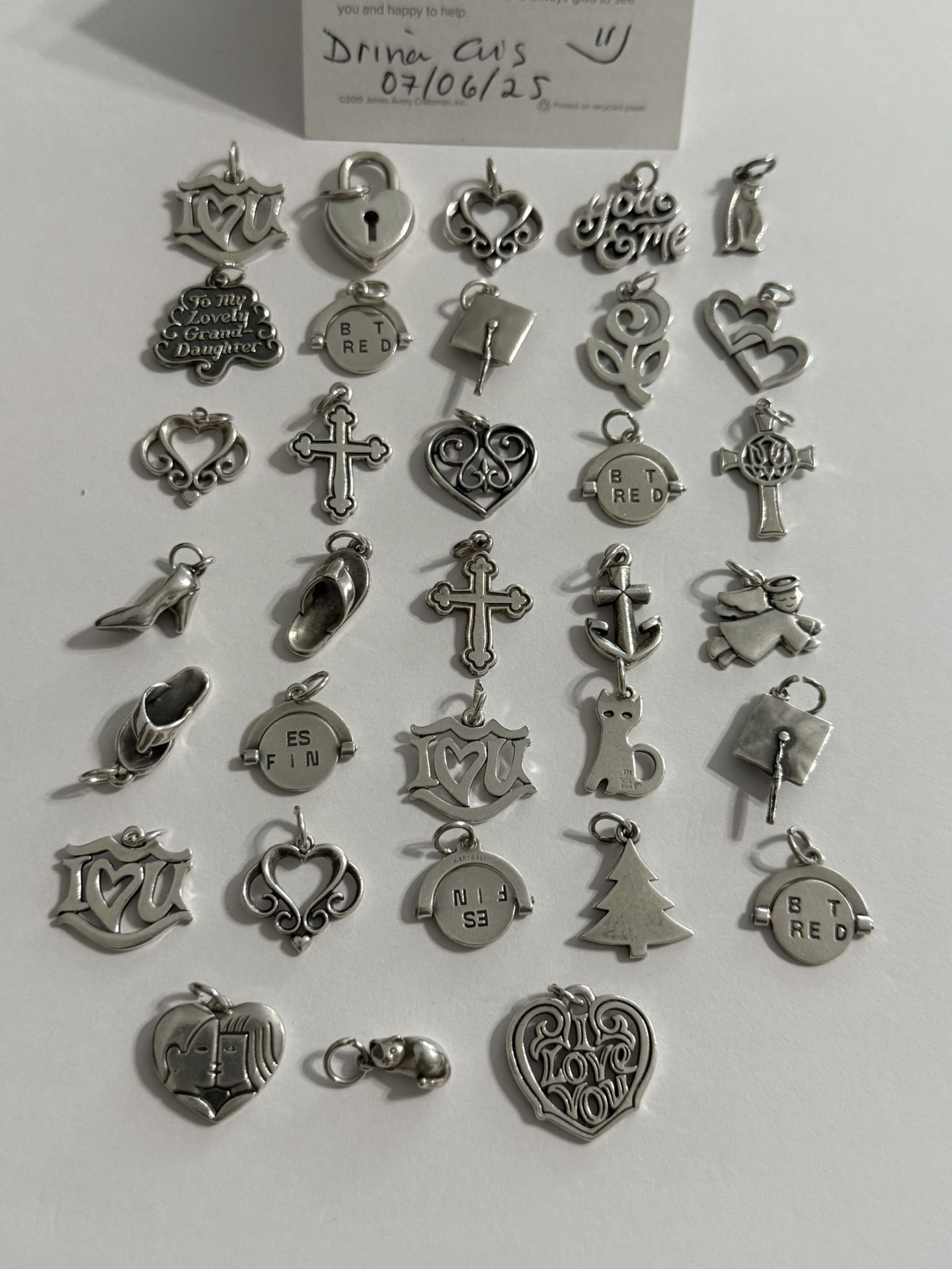 James Avery Charms $75 Each