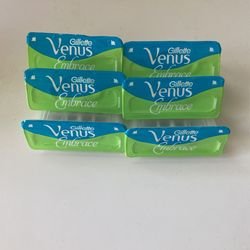 6 Brand NEW Gillette Venus Embrace Replacement Head