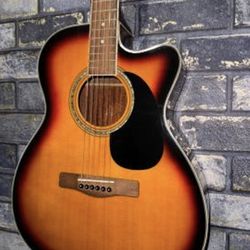 Mitchell Cutaway Acoustic-Electric Guitar (3-Color Sunburst)