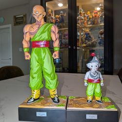 Dragón Ball Z Tenchinjan and Chaos  2 Piece Set Costum Paint
