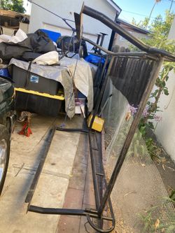 Ladder rack for extended cab