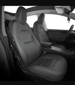 LEATHER FULL SET SEAT COVER! NEW IN BOX! TESLA MODEL Y! 2020-2026
SET COMPLETO EN PIEL! PARA TESLA Y