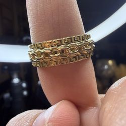 Anillo para caballero talla 11 en oro rea 10K