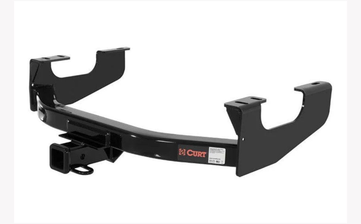 CURT 14355 Class 4 Trailer Hitch, 2-Inch Receiver, Fits Select Ford F-150, F-250, F-350, F-450 Super Duty