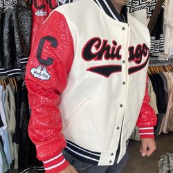 Men’s Varsity Bomber Jacket Sizes Small To XXL 