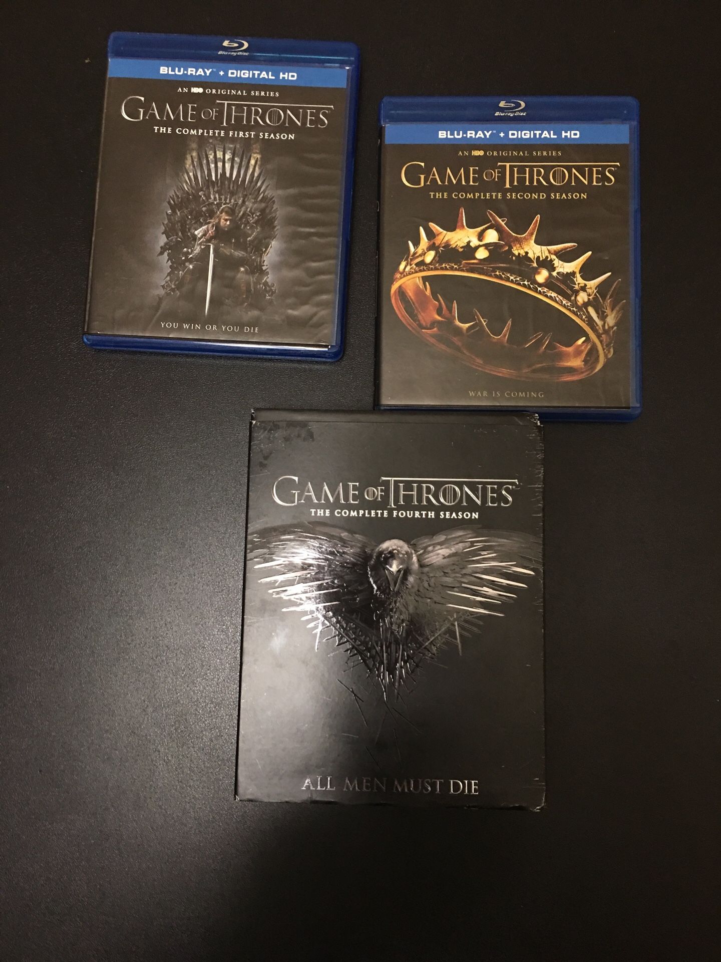 Game of Thrones - Blu-Ray Complete Seasons 1, 2, and 4