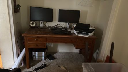 Classic Wood Desk