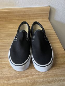 Vans Classic Slip-On Stackform Skate Shoe - Black