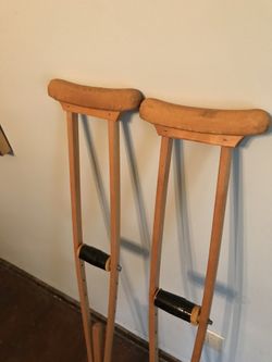 Old crutches