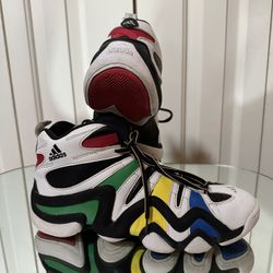 Adidas Olympic Rings Crazy 8 Basketball 9.5 Basketball High Top Shoes