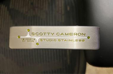 Titleist Scotty Cameron Studio Stainless Newport 2 Custom Shop w/Jackpot Johnny Headcover