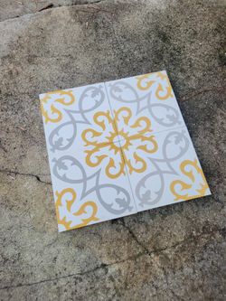 Cement Patterned Mosaic Tiles