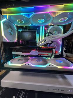 Custom White / Black RGB Gaming PC - Ryzen 5 7600X3D | 1TB NVMe | Windows 11 Pro, NEW Build