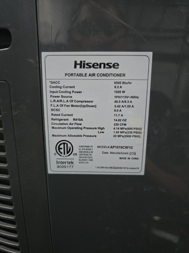 Portable Ac Unit