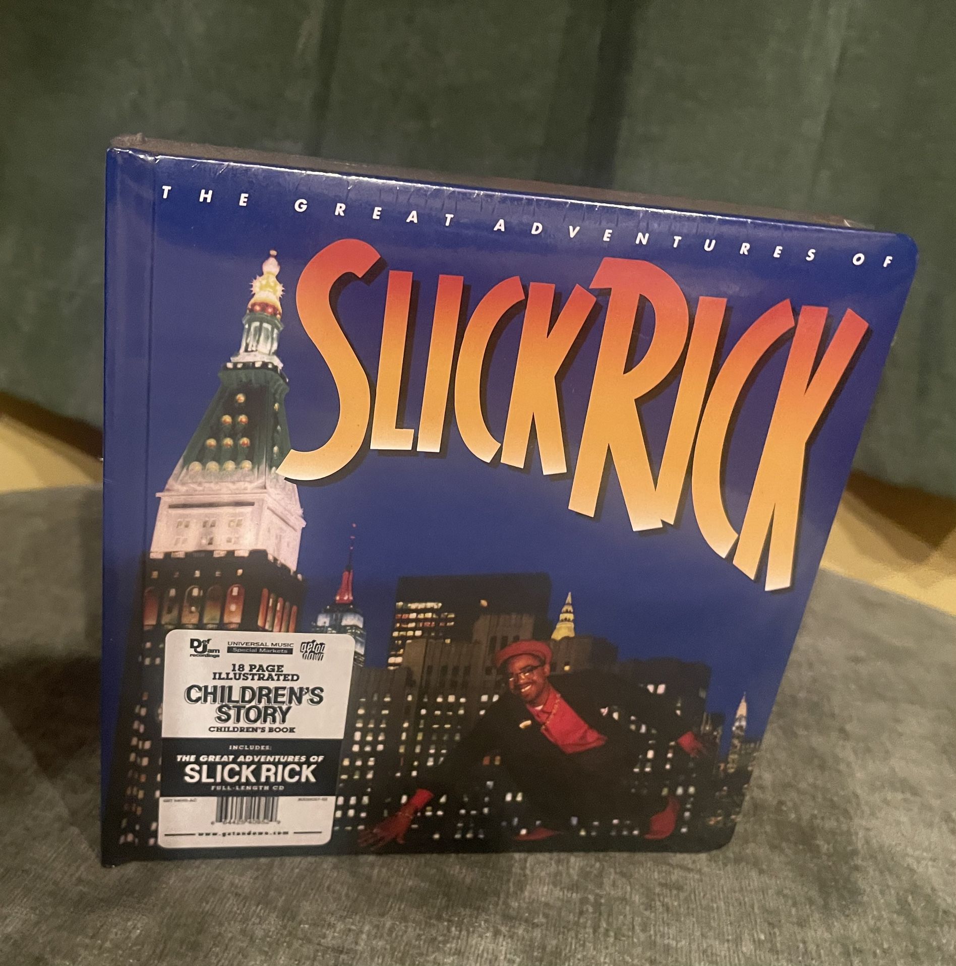 Slick Rick Book Album Never Been Opened