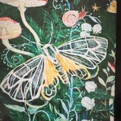 New Fabric Tapestry Room Decor Mushroom Boho Hippy