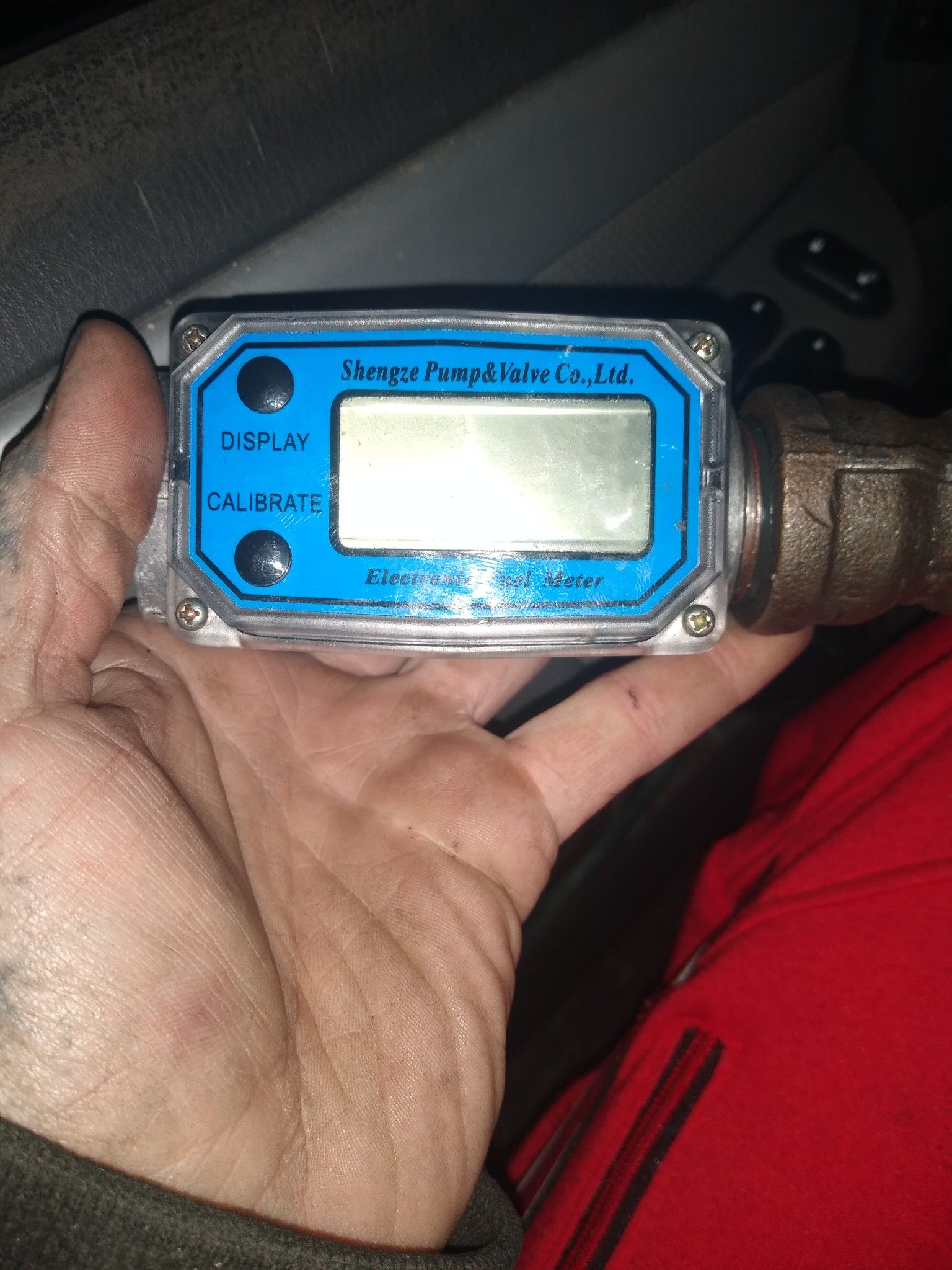 Electronic fuel meter