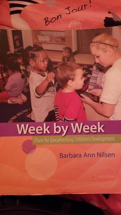 Week by week plans for documenting