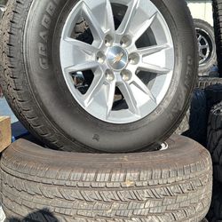 WHEELS OEM 17” STOCK CHEVY