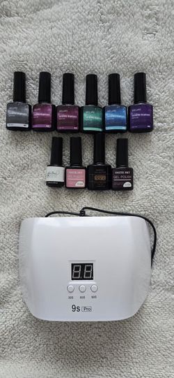 Nail Polish And UV Light 