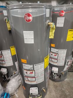 New water heater