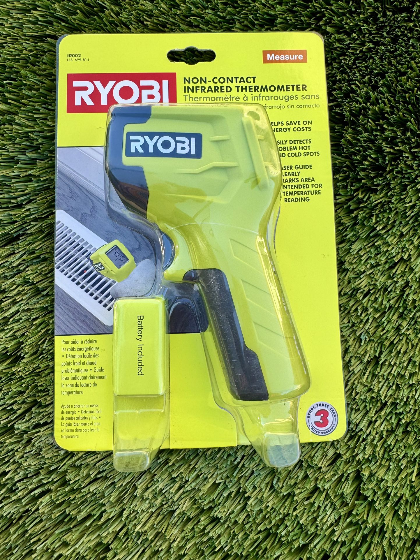RYOBI INFRARED THERMOMETER