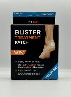KT TAPE PERFORMANCE + BLISTER PATCH