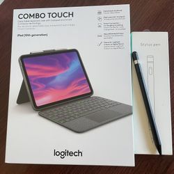 Logitech Combo Touch Keyboard Case For iPad 10th Generation New 