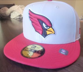 Arizona Cardinals Fitted New Era 5950 Hat Brand New Size 7 1/4