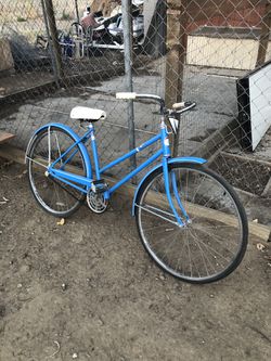 Sears blue bike