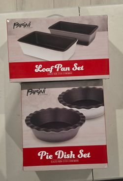 Parini Cookware Loaf Pan & Pie Dish Sets