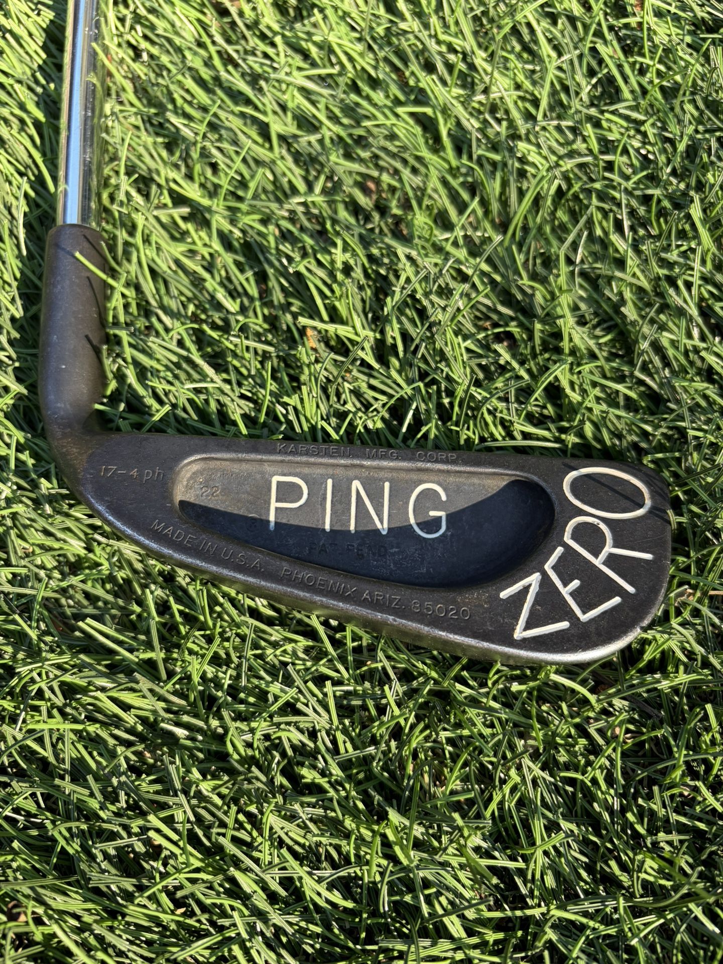 Ping Golf Vintage Men’s RH Zero Degree Club/ Putter