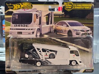 Hot wheels honda civic type r trasport