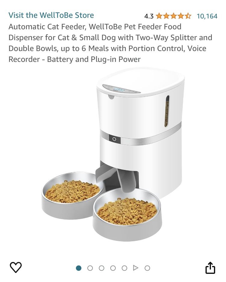 Automatic Timed Pet Feeder