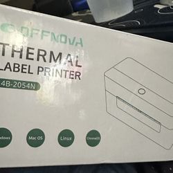 Auto-calibration Thermal Label Printer