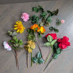 Assorted Random Faux Flowers