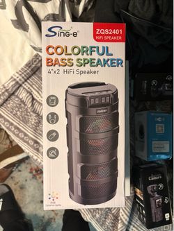 Portable speaker