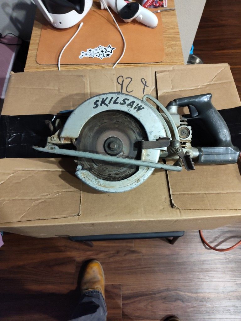 Vintage Skil Saw 77-7 -1/4" Super Heavy Duty Ball Bearing
