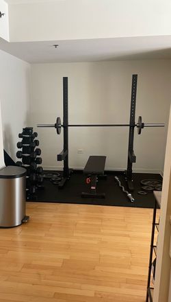 Home gym setup Rogue