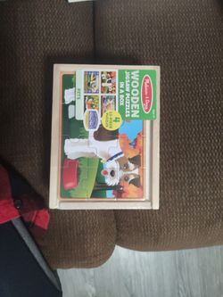 Wooden Jigsaw Puzzles In A Box