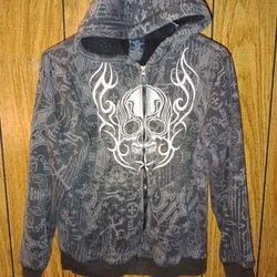 🩷 Vintage Y2K Skull Jacket - XL -14-16 - Still Available 